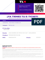 Eticket - General 1er Piso Stand Up - Pev013 - 21012024 - 1900 - 18241546 - 2