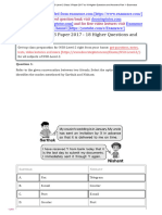 NSO Level 2 Class 3 Paper 2017 18 Part 1