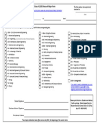 MIT Choice of Major Form 2020