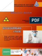 I Fase de Bioseguridad en Salud - 2022