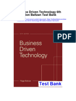 Business Driven Technology 6Th Edition Baltzan Test Bank Full Chapter PDF