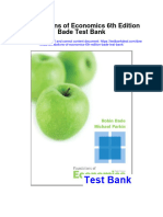 Foundations of Economics 6Th Edition Bade Test Bank Full Chapter PDF