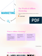 The World of Affiliate Marketing