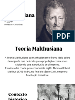 Teoria Malthusiana