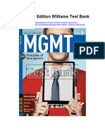 MGMT 8Th Edition Williams Test Bank Full Chapter PDF