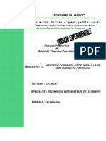 M13 - Etude de Coffrage Et de Ferraillage Des Éléments Porteur BTP-TDB
