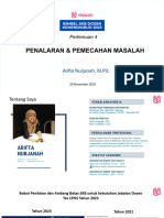 Penalaran & Pemecahan Masalah (Oret) - 1