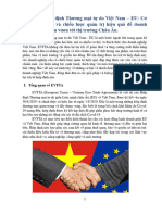 Hiệp nghị thương mại tự do EVFTA - Nguyễn Phương Oanh B2206504