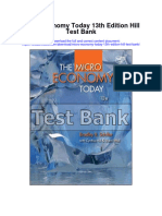 Micro Economy Today 13Th Edition Hill Test Bank Full Chapter PDF