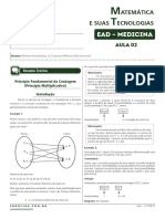 2 - PFC Principio Fundamental Da Contagem (Principio Multiplicativo)