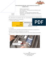 Urgente Reparacion de Analizador de Monoxido