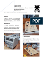 Carga y Descarga de Capacitores