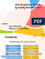 1.2 Permasalahan kesehatan mental wanita