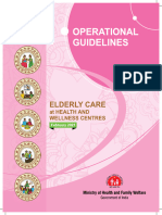 Operational Guidelines For Elderly Care at HWC