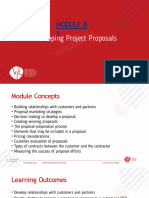 Module B 1 - Developing Project Proposals Nov 2023