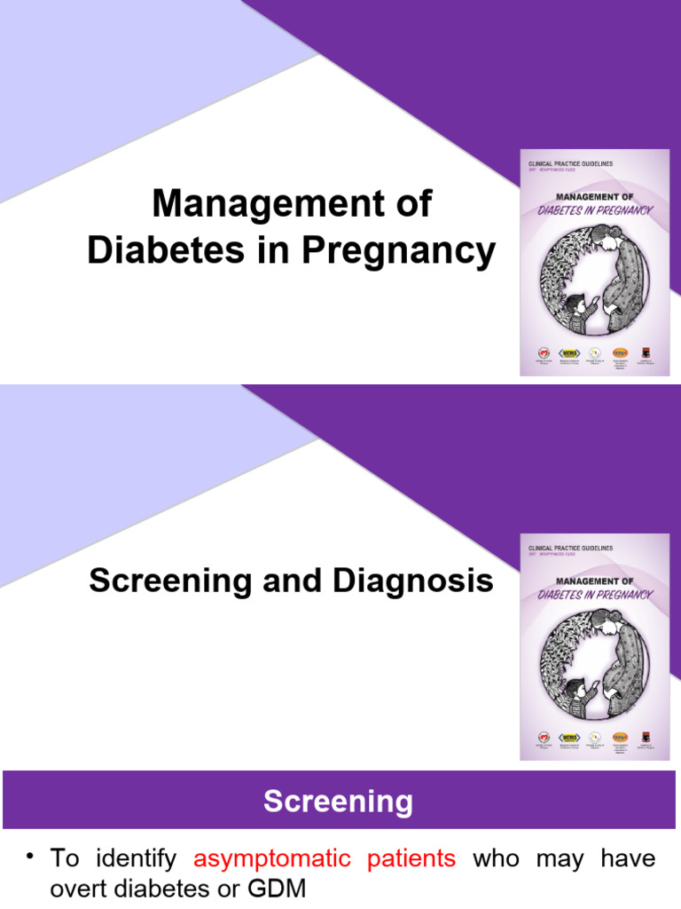 Diabetes in Pregnancy | PDF