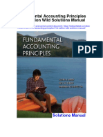 Fundamental Accounting Principles 21St Edition Wild Solutions Manual Full Chapter PDF