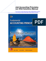 Fundamental Accounting Principles 23Rd Edition Wild Solutions Manual Full Chapter PDF