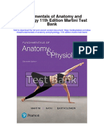 Fundamentals of Anatomy and Physiology 11Th Edition Martini Test Bank Full Chapter PDF