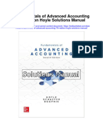 Fundamentals of Advanced Accounting 7Th Edition Hoyle Solutions Manual Full Chapter PDF