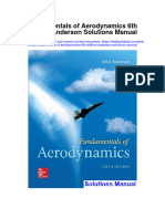 Fundamentals of Aerodynamics 6Th Edition Anderson Solutions Manual Full Chapter PDF