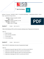 Session 12 Quiz - Organizational Change and Stress - Attempt Review