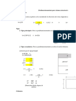 Predimencionamiento (Porticos)