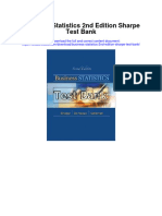 Ebook Business Statistics 2Nd Edition Sharpe Test Bank Full Chapter PDF
