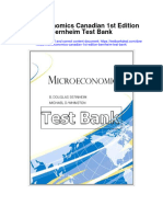 Microeconomics Canadian 1St Edition Bernheim Test Bank Full Chapter PDF