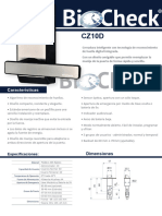 Ficha Técnica Cerradura CZ10D Biocheck