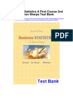 Download ebook Business Statistics A First Course 2Nd Edition Sharpe Test Bank full chapter pdf