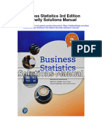 Ebook Business Statistics 3Rd Edition Donnelly Solutions Manual Full Chapter PDF
