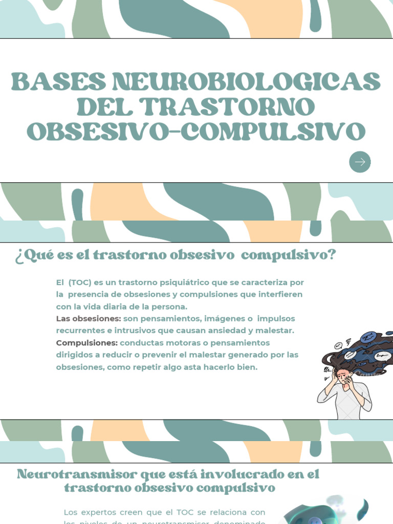 Bases Neurobiologicas Del TOC Rubi Y. Vargas | PDF