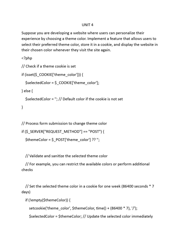 Php coding sample question download free pdf http cookie php