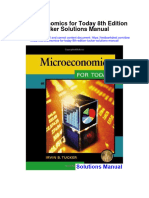 Microeconomics For Today 8Th Edition Tucker Solutions Manual Full Chapter PDF