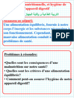 Carences Alimentaires, Rations Alimentaires, Et Hygiène de L'appareil Digestif