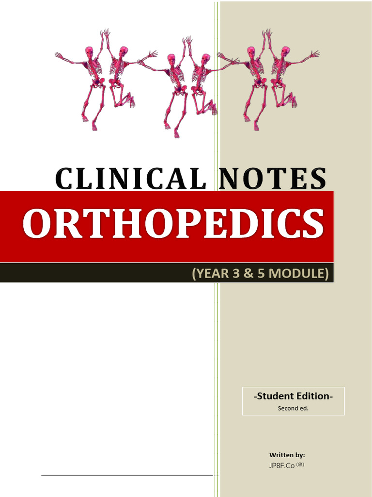Surgery (Ortho) Notes | PDF | Anatomical Terms Of Motion | Bone