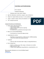 Network Basics and Troubleshooting