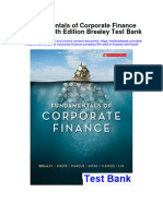 Fundamentals of Corporate Finance Canadian 6Th Edition Brealey Test Bank Full Chapter PDF