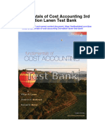 Fundamentals of Cost Accounting 3Rd Edition Lanen Test Bank Full Chapter PDF