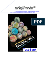 Fundamentals of Economics 6Th Edition Boyes Test Bank Full Chapter PDF