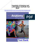 Seeleys Essentials of Anatomy and Physiology 8Th Edition Vanputte Test Bank Full Chapter PDF