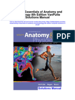 Seeleys Essentials of Anatomy and Physiology 8Th Edition Vanputte Solutions Manual Full Chapter PDF