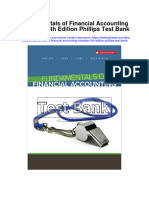 Fundamentals of Financial Accounting Canadian 5Th Edition Phillips Test Bank Full Chapter PDF