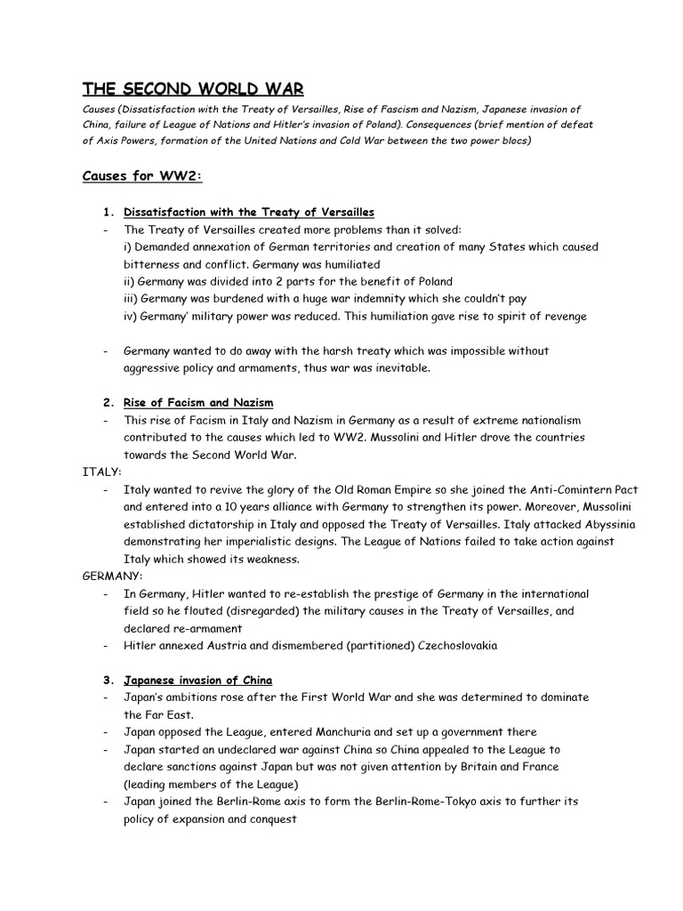 10th Second World War | PDF | World War II | Allies Of World War II