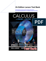 Ebook Calculus 11Th Edition Larson Test Bank Full Chapter PDF