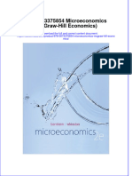 EBOOK 978 0073375854 Microeconomics Mcgraw Hill Economics Download Full Chapter PDF Kindle