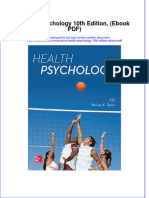 EBOOK Health Psychology 10Th Edition Ebook PDF Download Full Chapter PDF Kindle