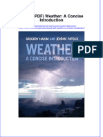 EBOOK Ebook PDF Weather A Concise Introduction Download Full Chapter PDF Docx Kindle