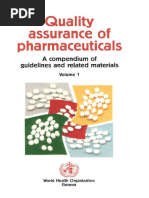 WHO Guidelines for Pharmaceutical Standards | PDF | World Health ...